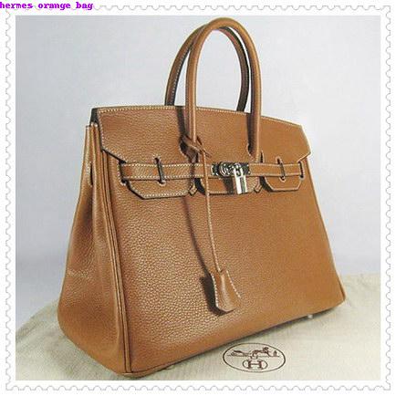 hermes orange bag